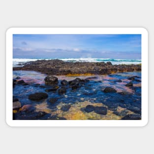 Fingal Beach, Cape Schanck, Mornington Peninsula, Victoria, Australia. Sticker